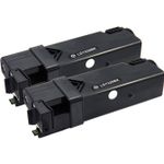 2 Pack Dell 1320 / 1320C / 1320CN Black Compatible High-Yield Toner Cartridges