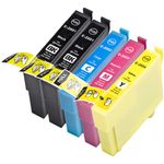 5 Pack Epson 200XL High-Yield Compatible Ink Cartridges