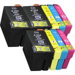 9 Pack Epson 252XL High-Yield Compatible Ink Cartridges