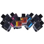 10 pack Brother LC47 Compatible Ink Cartridges