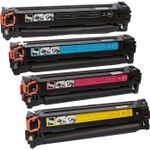 4 Pack HP 131X & HP 131A Remanufactured Toner Cartridges