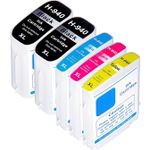 5 Pack HP 940XL High-Yield Compatible Ink Cartridges