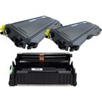 3 Pack Brother TN2150 & DR2125 Compatible Toner & Drum Cartridges