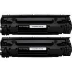 2 Pack Canon 328 Black Compatible Toner Cartridges