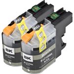 2 Pack Brother LC139BK Black Compatible Ultra High-Yield Ink Cartridges