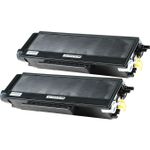 2 Pack Brother TN3185 Black Compatible High-Yield Toner Cartridge (Replaces TN3145)