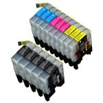 14 Pack Brother LC73 Compatible High-Yield Ink Cartridges (Replaces LC40)