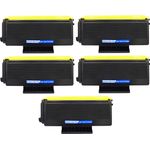 5 Pack Brother TN3290 Black Compatible High-Yield Toner Cartridge (Replaces TN3215)