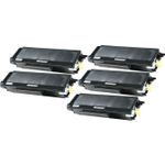 5 Pack Brother TN3185 Black Compatible High-Yield Toner Cartridge (Replaces TN3145)