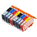 8 Pack HP 564XL High-Yield Compatible Ink Cartridges