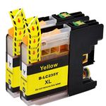 2 Pack Brother LC235Y Yellow Compatible Super High-Yield Ink Cartridges