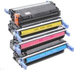 4 Pack Compatible Samsung CLP-610, CLP-660 Toner Cartridges