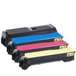 Kyocera 4 Pack TK-544 Remanufactured Toner Cartridges