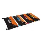 4 Pack Compatible Dell 1230C, 1235CN Toner Cartridges