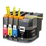 4 Pack Brother Compatible High Yield LC-23E Toner Cartridges