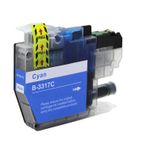 Brother LC3317C Cyan Compatible High-Yield Ink Cartridge