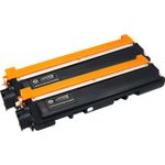 2 Pack Brother TN240BK Black Compatible Toner Cartridges