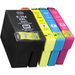 4 Pack High Yield Compatible Epson 254XL, 252XL Ink Cartridges