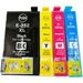 4 Pack Epson 252XL High-Yield Compatible Ink Cartridges