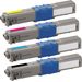 4 Pack Compatible Oki C310DN, C330DN, MC361, MC362DN, C331DN Toner Cartridges