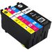 4 Pack Epson 802XL High-Yield Compatible Ink Cartridges