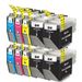 10 Pack Brother LC3329 High-Yield Compatible Ink Cartridges