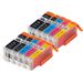 10 Pack Canon PGI-650XL & CLI-651XL Compatible High-Yield Ink Cartridges