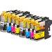 8 Pack Brother LC233 High-Yield Compatible Ink Cartridges (LC231)