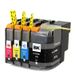 4 Pack Brother Compatible High Yield LC-23E Toner Cartridges