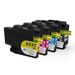 4 Pack Brother LC3337 Super High-Yield Compatible Ink Cartridges