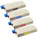 4 Pack Compatible Oki C710, C711 Toner Cartridges