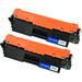 2 Pack HP 17A Black Compatible Toner Cartridges (CF217A)