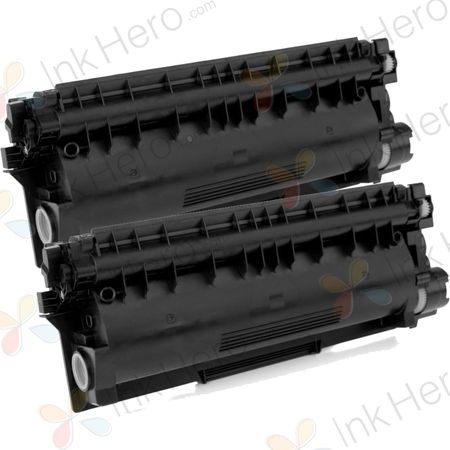 2 Pack Dell E310, E514, E515 Black Compatible High-Yield Toner Cartridges