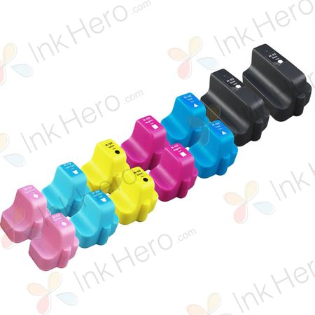 12 Pack HP 02 Compatible Ink Cartridges