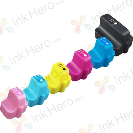 6 Pack HP 02 Compatible Ink Cartridges