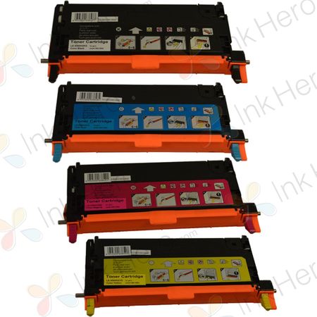 4 Pack Lexmark X560N Compatible High-Yield Toner