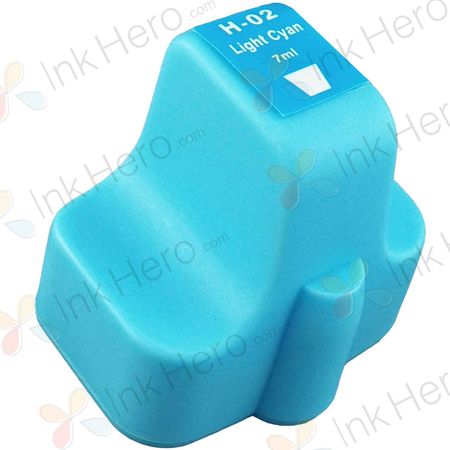 HP 02 Light Cyan Compatible Ink Cartridge (C8774WN)