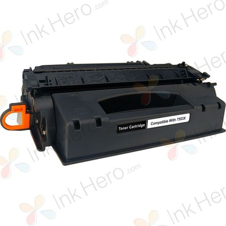 HP 53X High-Yield Black Remanufactured Toner Cartridge (Q7553X)