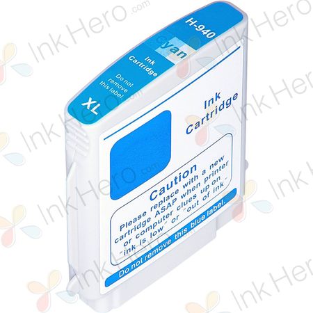 HP 940XL Cyan High-Yield Compatible Ink Cartridge (C4903AA)