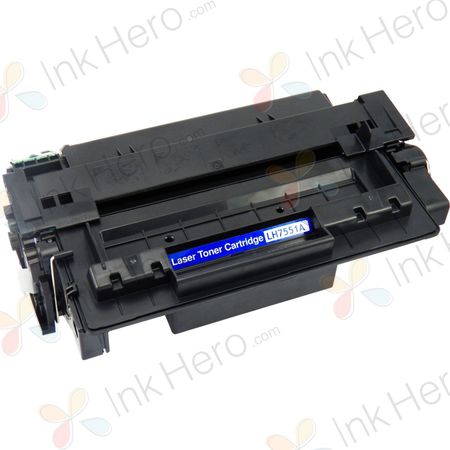 HP 51A Black Remanufactured Toner Cartridge (Q7551A)