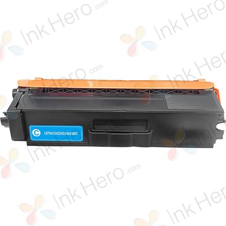 Brother TN443C Cyan Compatible High-Yield Toner Cartridge