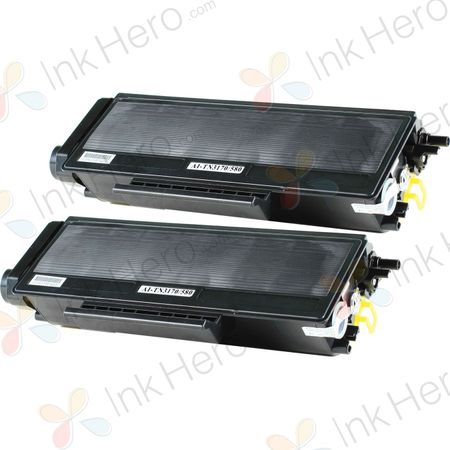 2 Pack Brother TN3185 Black Compatible High-Yield Toner Cartridge (Replaces TN3145)