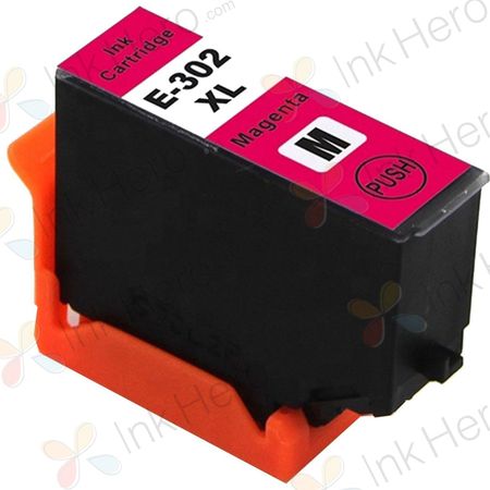 Epson 302XL Magenta High-Yield Compatible Ink Cartridge (C13T01Y392)