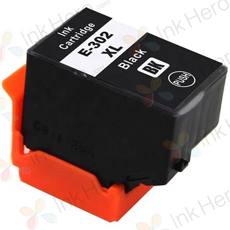 Epson 302XL Black High-Yield Compatible Ink Cartridge (C13T01X192)