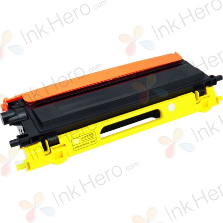 Brother TN155Y High-Yield Yellow Remanufactured Toner Cartridge (Replaces TN150Y)