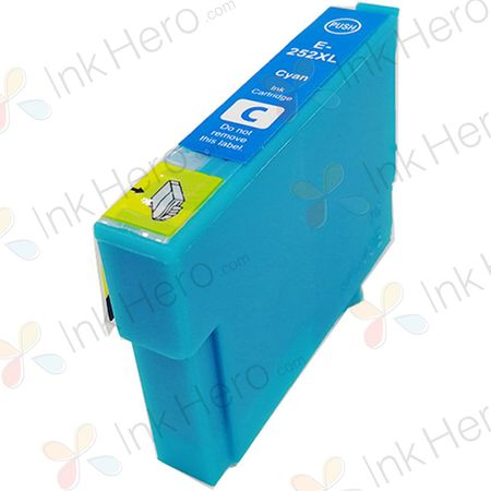 Epson 252XL Cyan High-Yield Compatible Ink Cartridge (C13T253292)