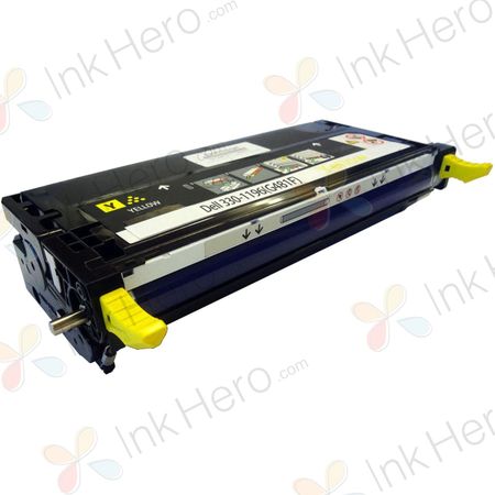 Dell 3130CN High-Yield Yellow Remanufactured Toner Cartridge