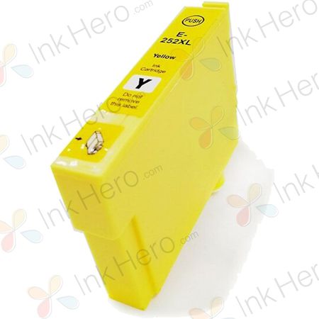 Epson 252XL Yellow High-Yield Compatible Ink Cartridge (C13T253492)