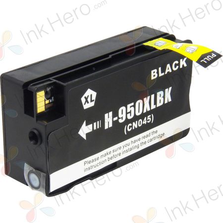 HP 60XL Black High-Yield Remanufactured Ink Cartridge (CC641WA)