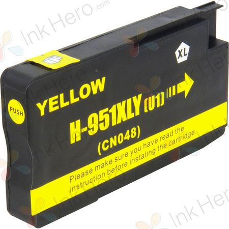 HP 951XL Yellow High-Yield Compatible Ink Cartridge (CN048AA)